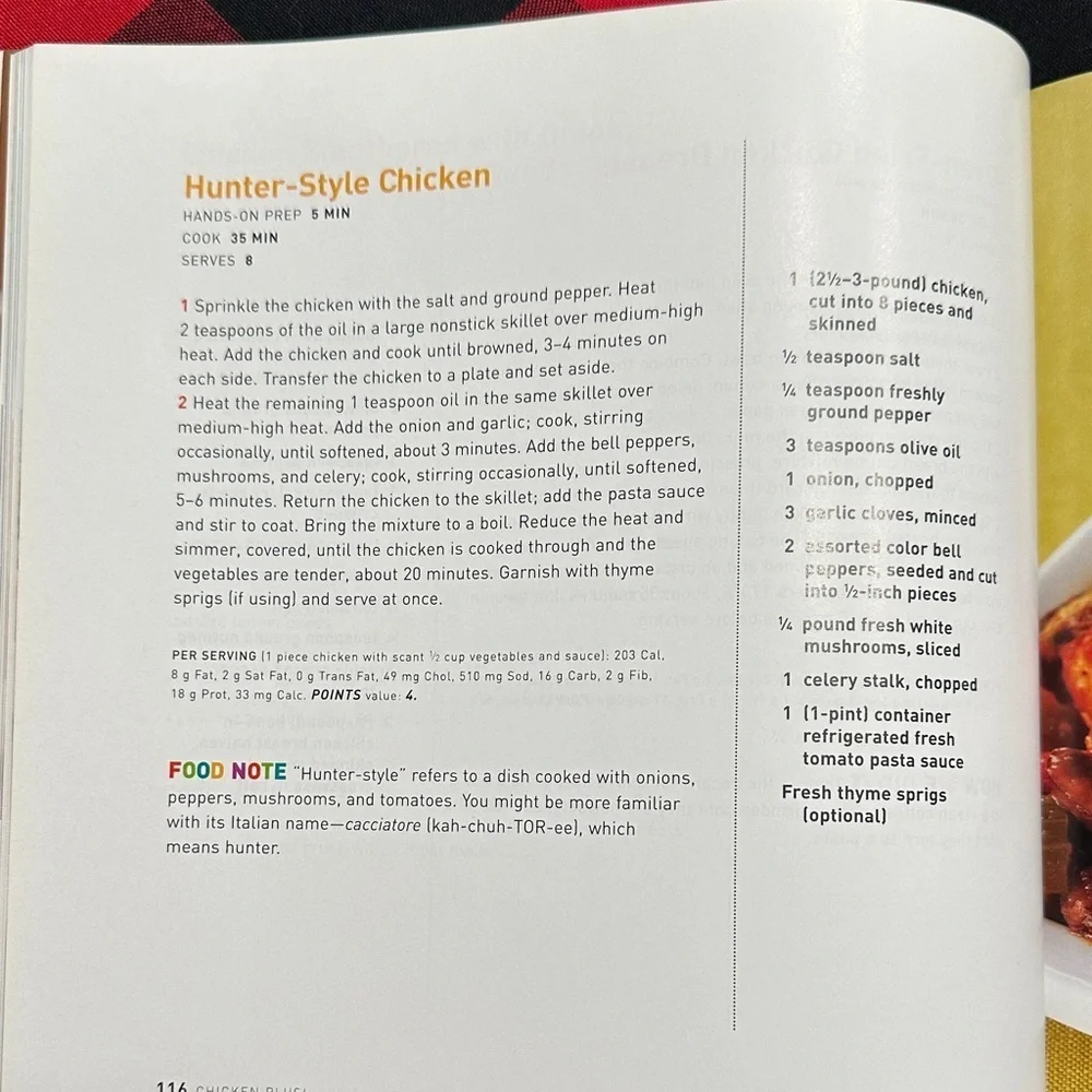 Weight Watchers TurnAround Program Cookbook